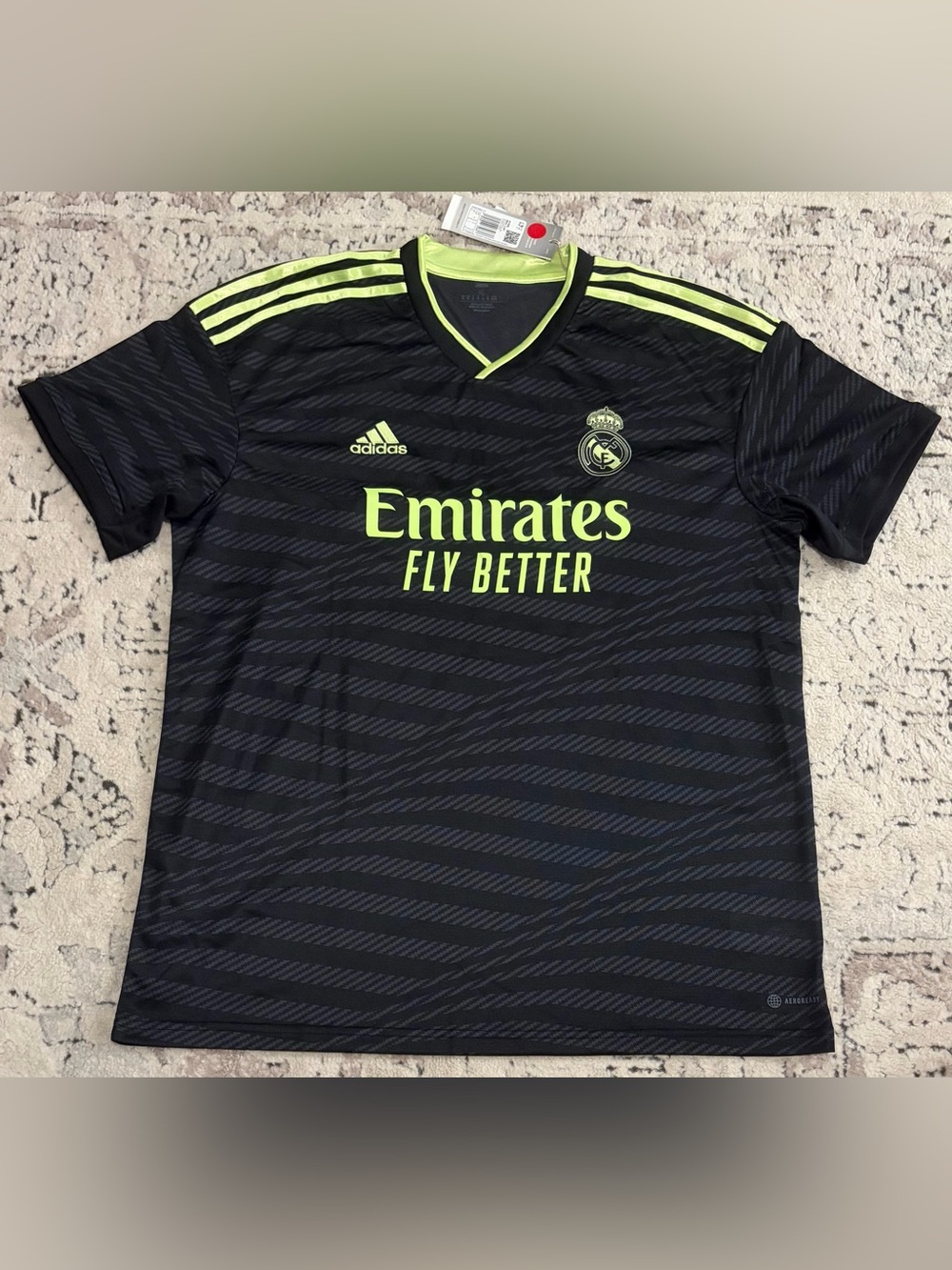 Adidas Official Real Madrid 2022/2023 Vini Jr. #7 HI1656 Jersey Men’s Sz: XL